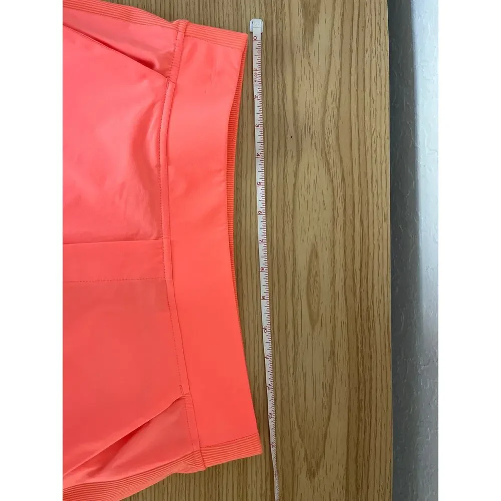 Athleta Brooklyn Ankle Pant in the color Sunset Glow Size 6P - Picture 13 of 16